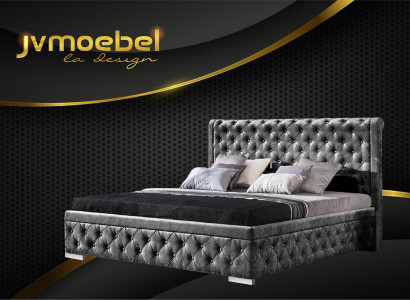 Bed frame Fabric Furniture Luxury Beds Bed Textile Bedroom Design Textile new